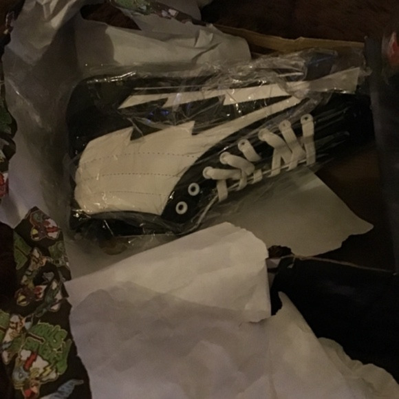 NIB Revenge X Storm White and Black High Tops Sz 9 Sold Out Streetwear Skater BB - Picture 2 of 6